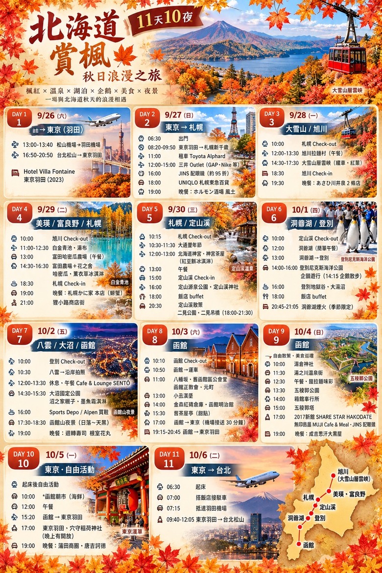 北海道初秋十一天自駕旅行 照片 002