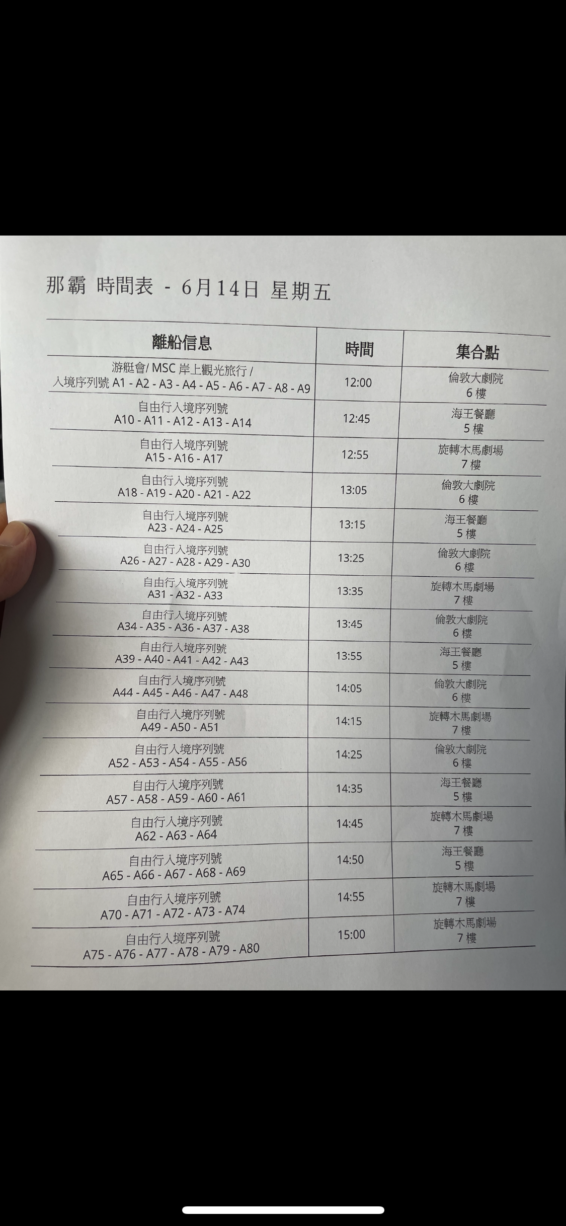 MSC榮耀號郵輪實際體會 照片 049