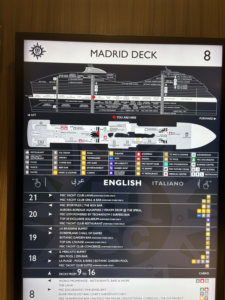 MSC Europa 地中海郵輪饗宴 照片 007