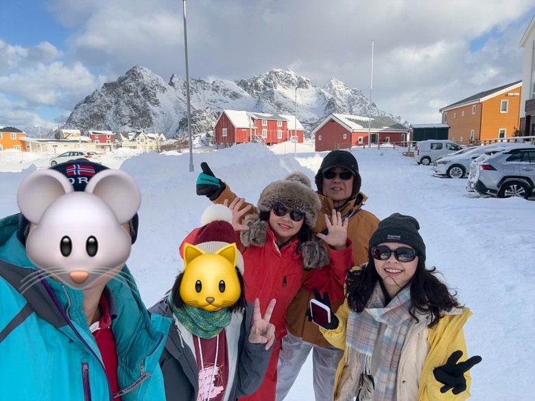 挪威羅浮敦極光與雪景自駕 照片 028