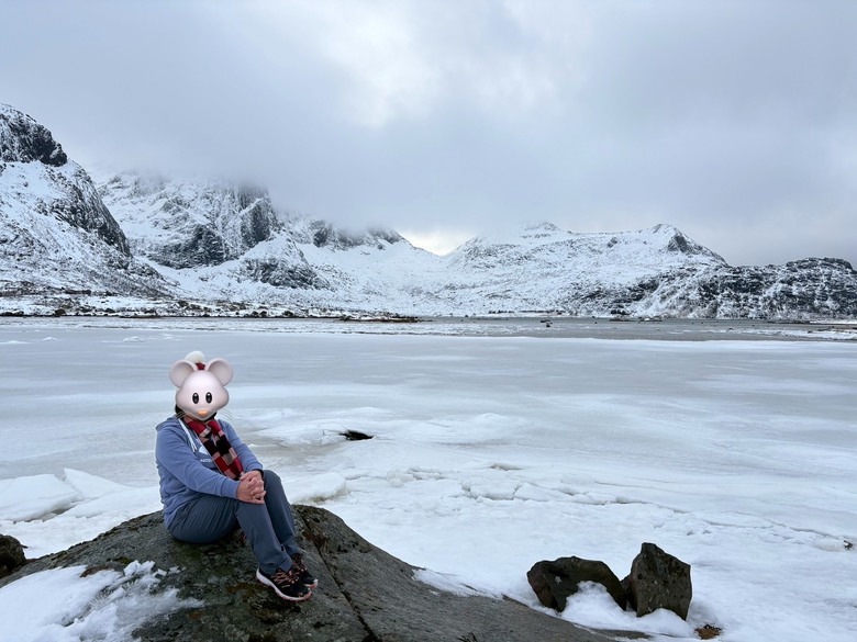 挪威羅浮敦極光與雪景自駕 照片 059