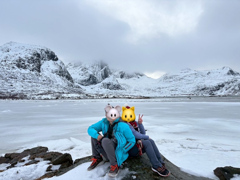 挪威羅浮敦極光與雪景自駕 照片 060